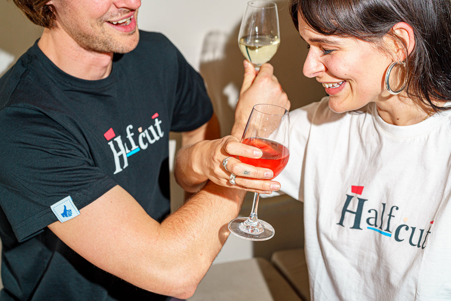 Half Cut Logo Tee 001