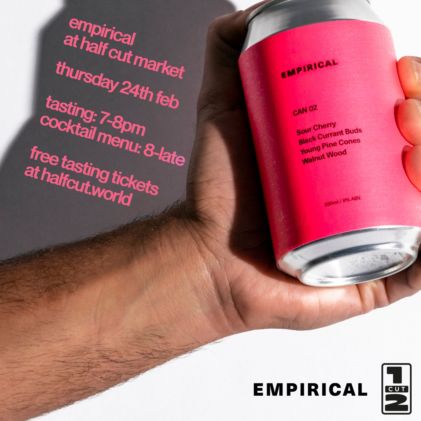 Empirical @ Half Cut Market - Tasting 24/2/22